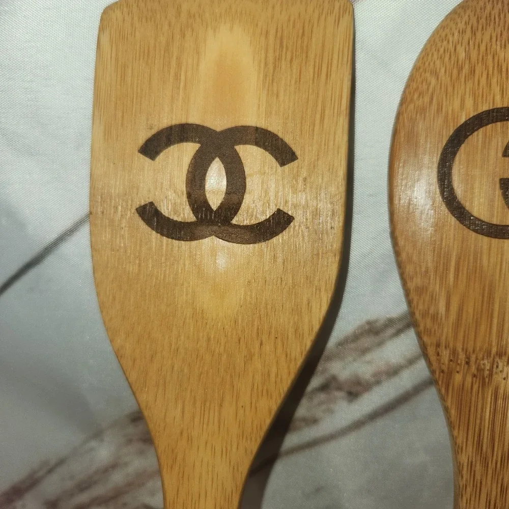 Add a touch of designer-inspired style to your kitchen with this unique set of 3